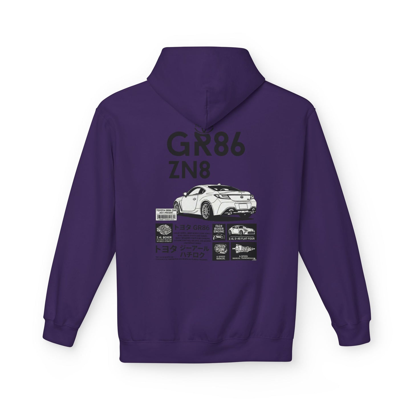Toyota GR86 Ghosted Hoodie