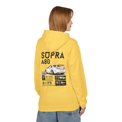 Toyota Supra A80 Ghosted Hoodie