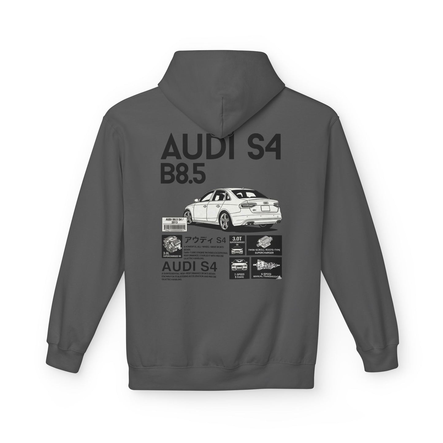 Audi S4 B8.5 Ghosted Hoodie