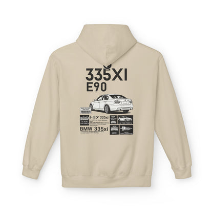 BMW E90 335XI Ghosted Hoodie