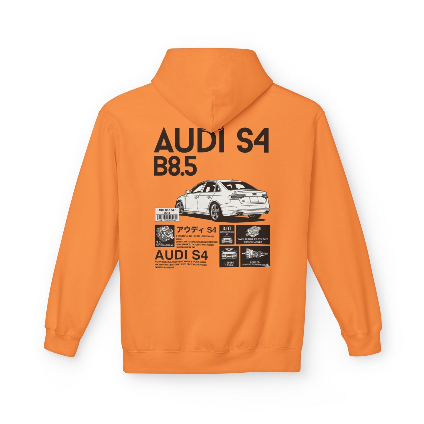 Audi S4 B8.5 Ghosted Hoodie