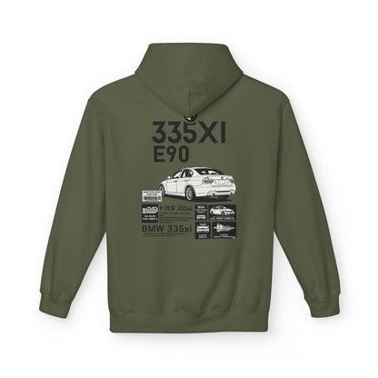 BMW E90 335XI Ghosted Hoodie