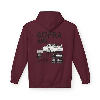 Toyota Supra A80 Ghosted Hoodie