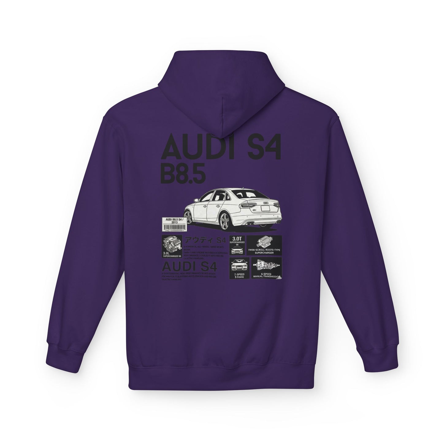 Audi S4 B8.5 Ghosted Hoodie