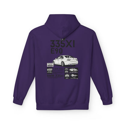BMW E90 335XI Ghosted Hoodie