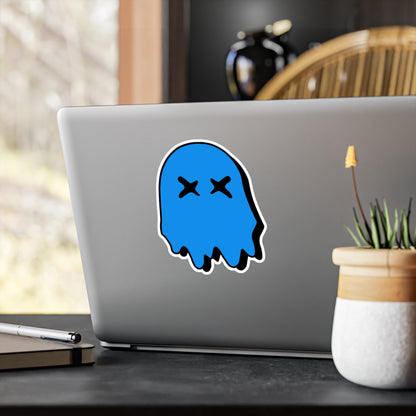 Ghosted Logo - Blue