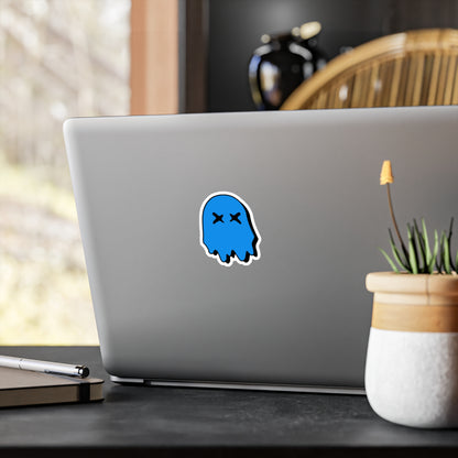 Ghosted Logo - Blue