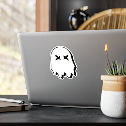 Ghosted Logo - White