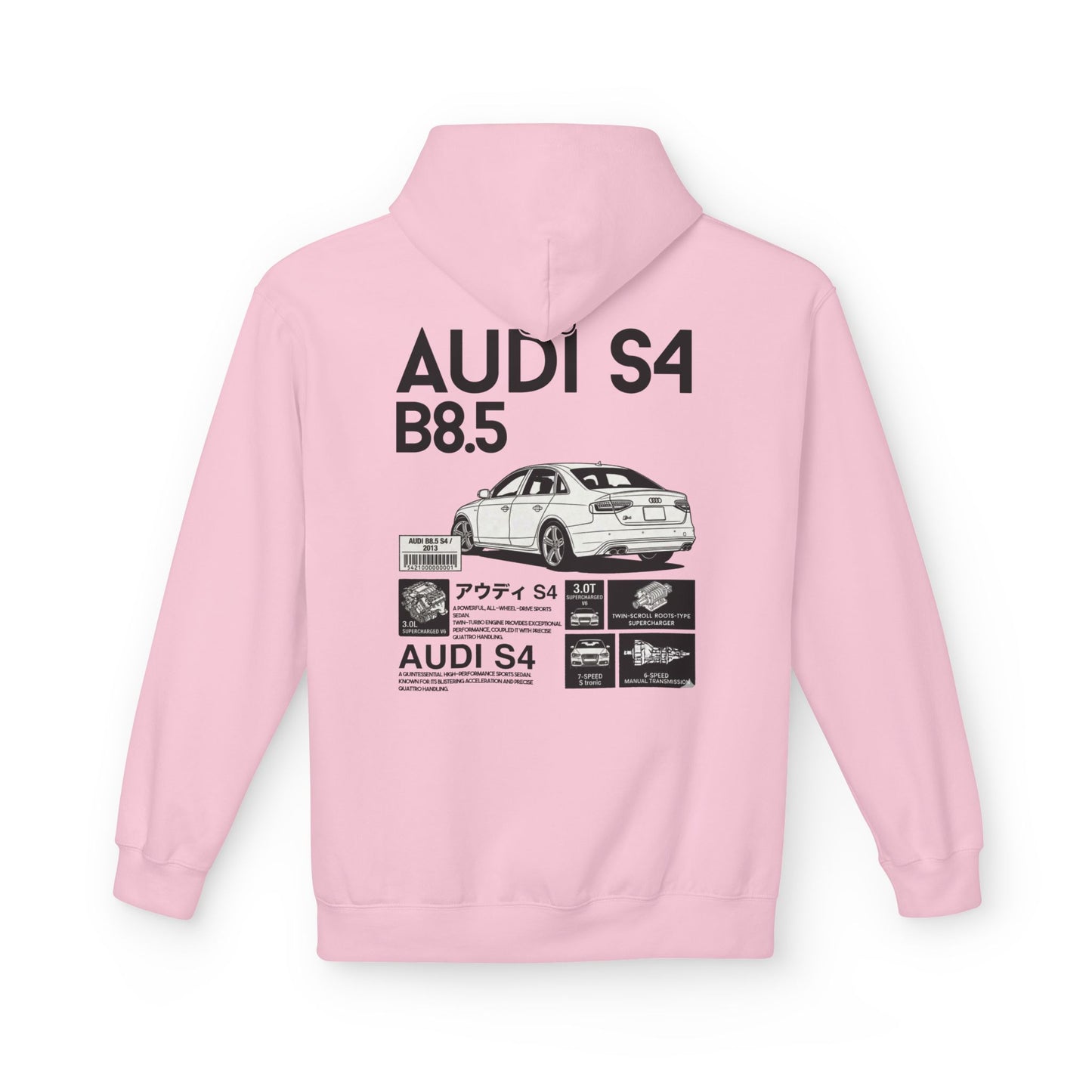 Audi S4 B8.5 Ghosted Hoodie
