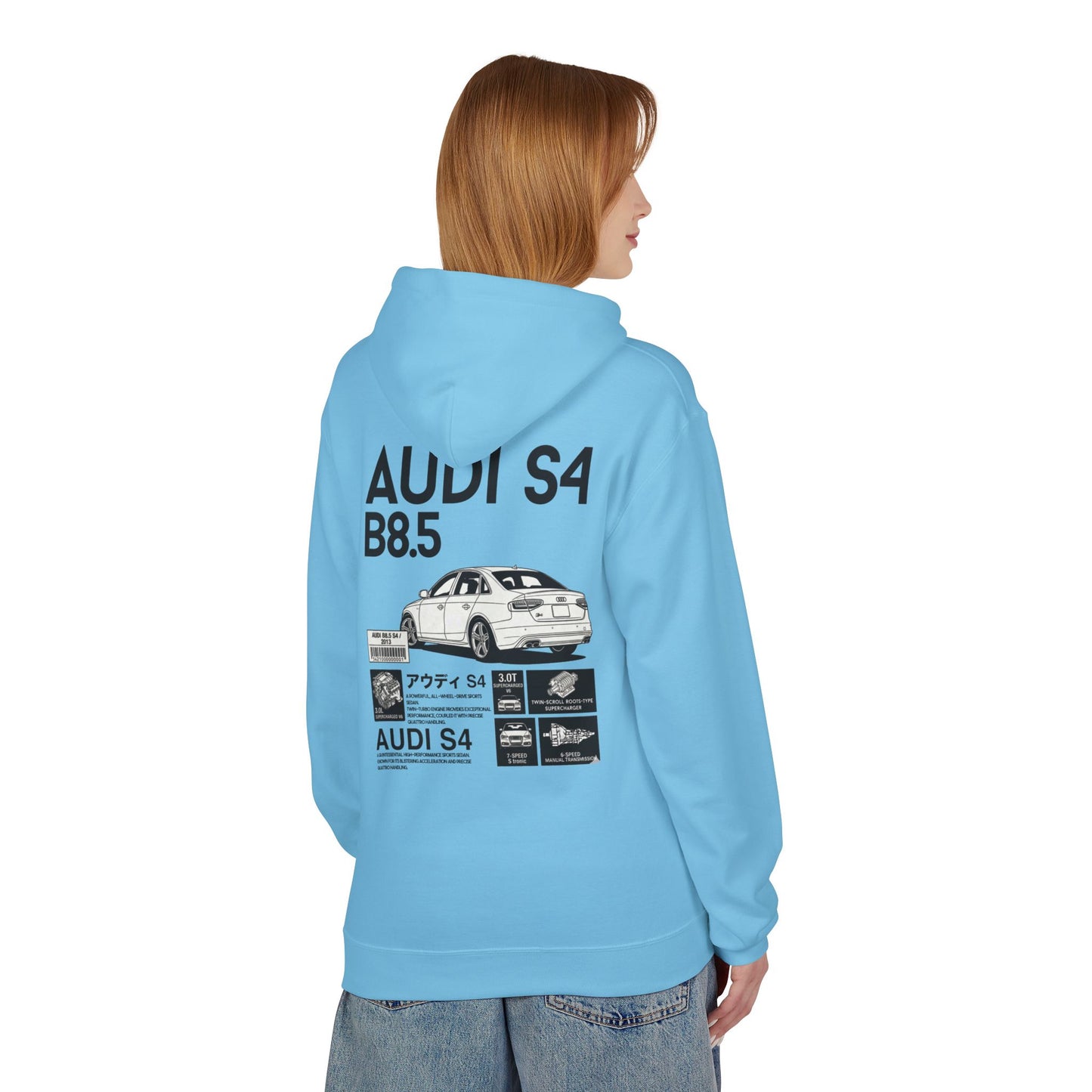 Audi S4 B8.5 Ghosted Hoodie
