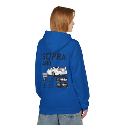 Toyota Supra A80 Ghosted Hoodie